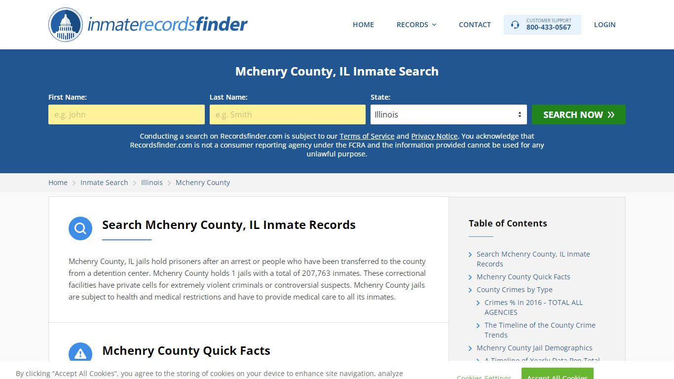 Mchenry County, IL Inmate Lookup & Jail Records Online